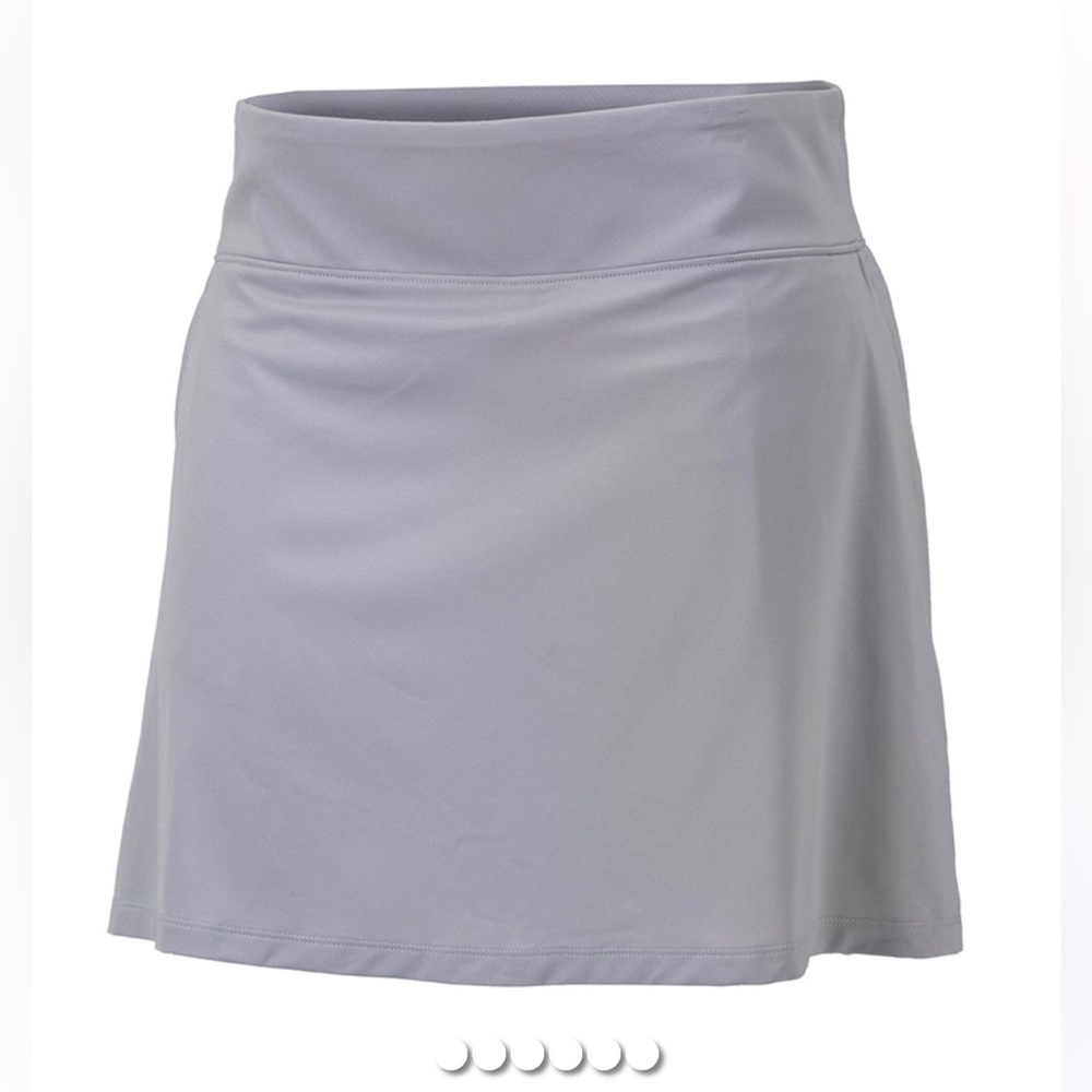 Columbia Women's Golf Omni-Wick™ Qualifier Skort Cool Grey Medium NWOT (A)